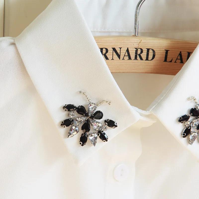 Perfect Match Fashion Women'S Detachable Collar Shirt Fake Collar White Decoration Ladies False Collar Necklace Dress Blouse Top Accessories