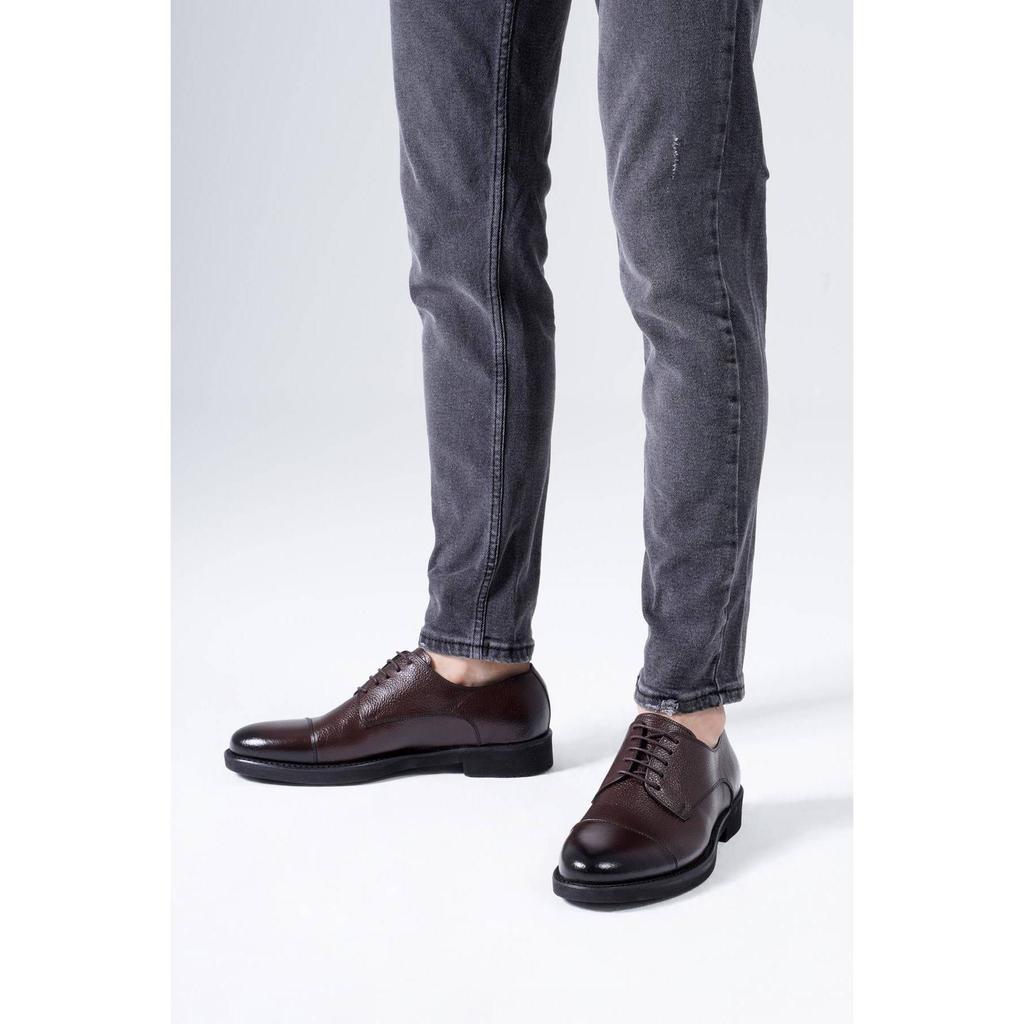 Klasické pánské boty z pravé kůže šněrovací Derby