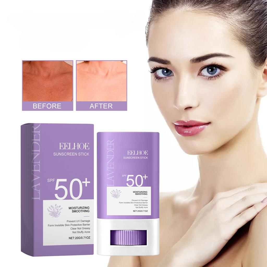 20g Lavender UV Isolation Protection Cream Outdoor Protection Brightening Skin Tone Moisturizing Non Greasy Protection Cream