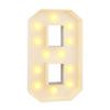 91cm LED Light Balloon Light Up Balloons Birthday Balloon Frame  Birthday Decoration