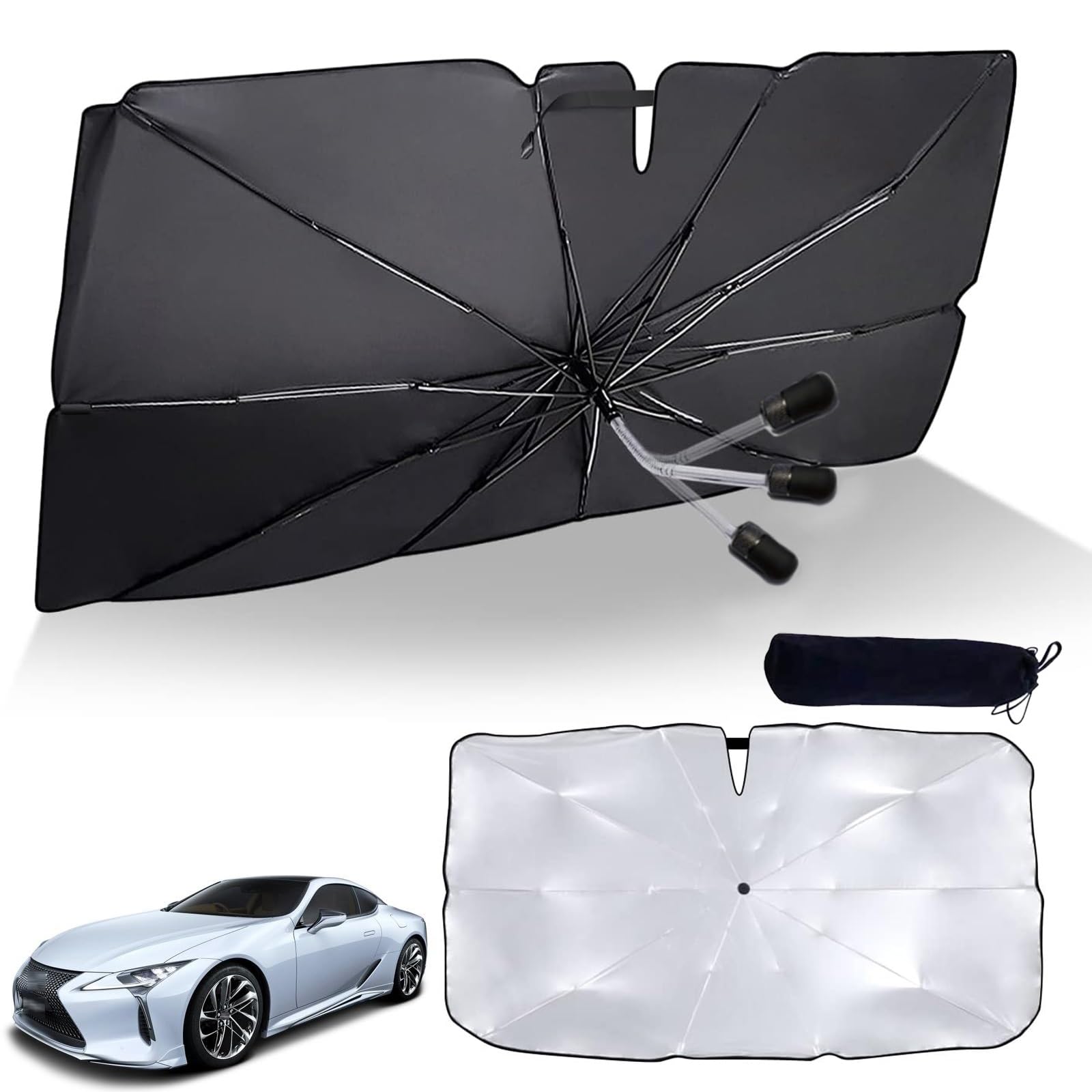

Lexus LC URZ100 GWZ100 GWZ100 2017 - March 2017 - Current Car Umbrella Sun Lexus LC