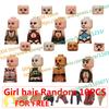 18+ Adult Building Block MOC Anime Action Figure Sexy Model Date Cartoon Swimwear Girl Hair Kit Ornament Toy Gift Collection F31