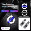 zpebr9 2PCs For Volvo Polestar S60 XC60 S40 XC40 XC90 V60 S90 Accesorios Car Door Light LED Welcome Laser Projector Logo Lamp Backlight