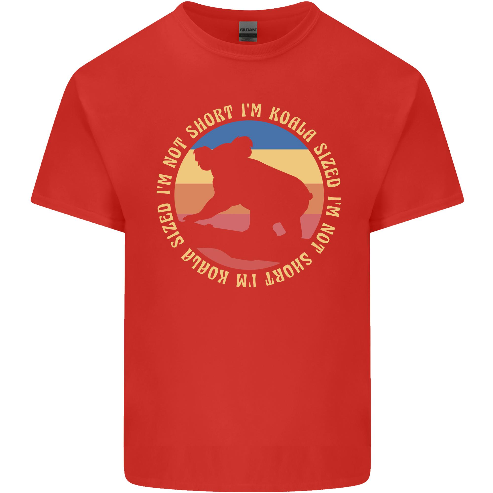 Im Not Short Im Koala Sized Funny Bear Unisexs Light Cotton TShirt S