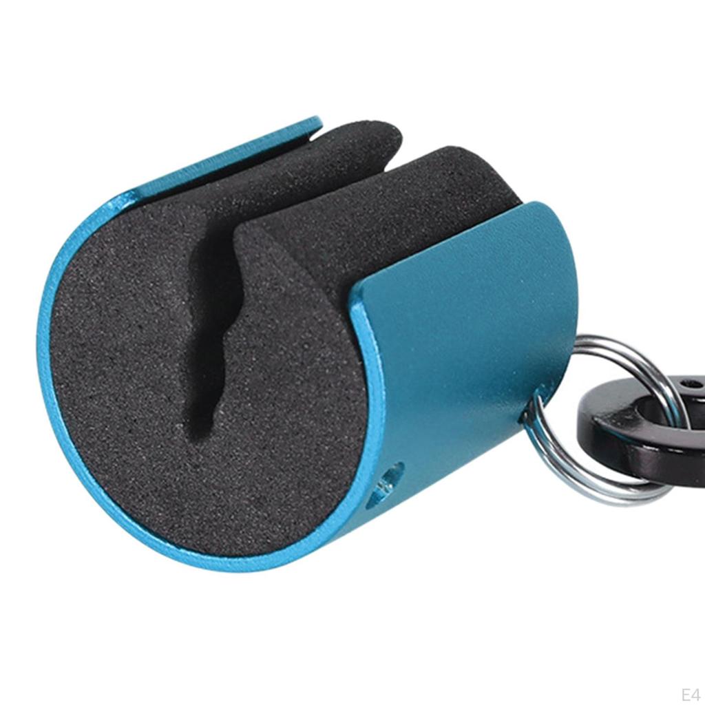 Alluminio Fly Rod Holder Creek Rod Clip Canna da pesca Clip indossabile