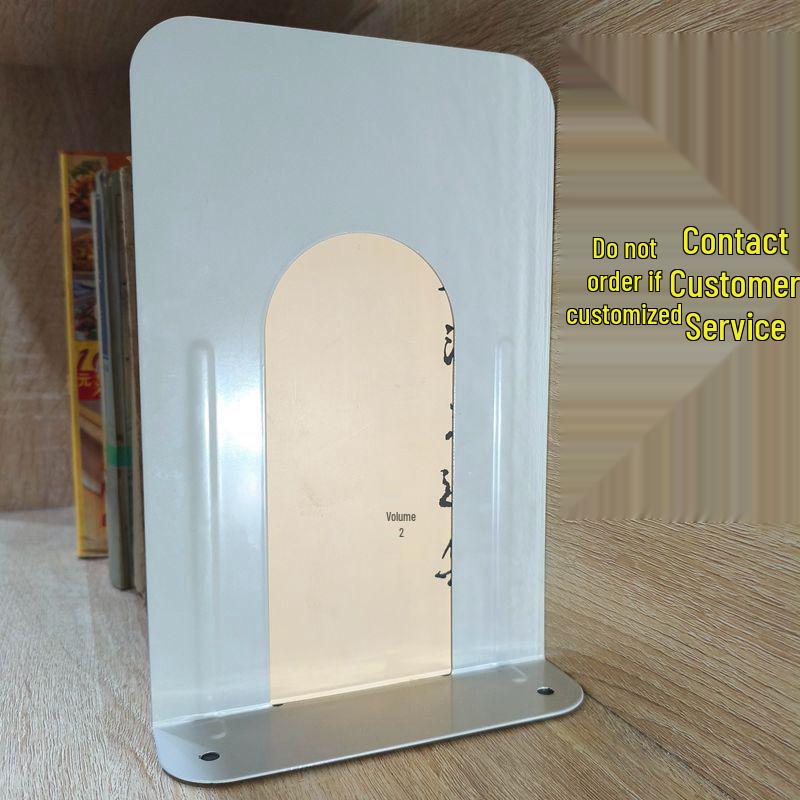 Stahl Buchstützen Set - Große, Mittlere, Kleine Größen für Studenten und Bibliotheksregalstützen