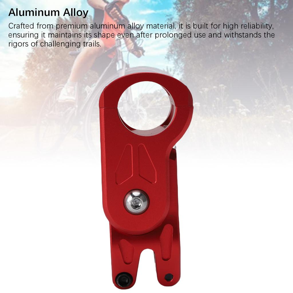 Bike Stem Red Aluminum Alloy Shock Absorbing Bicycle Handlebar Stem for Mountain Bike Road Bike