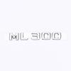 Compatible Mercedes-Benz ML Series Rear Emblem: ML300, ML320, ML350, ML400, ML450