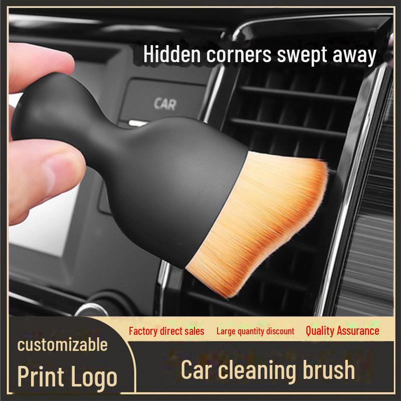 Soft Bristle Car Brush for Interior and Air Vent Dust Removal