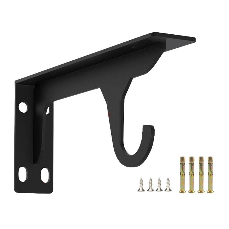 

Reinforced Shelf Brackets with 110kg Load Capacity Cold Rolled Steel Wall Mount Support for Shelving Garage Workshop 12 inches