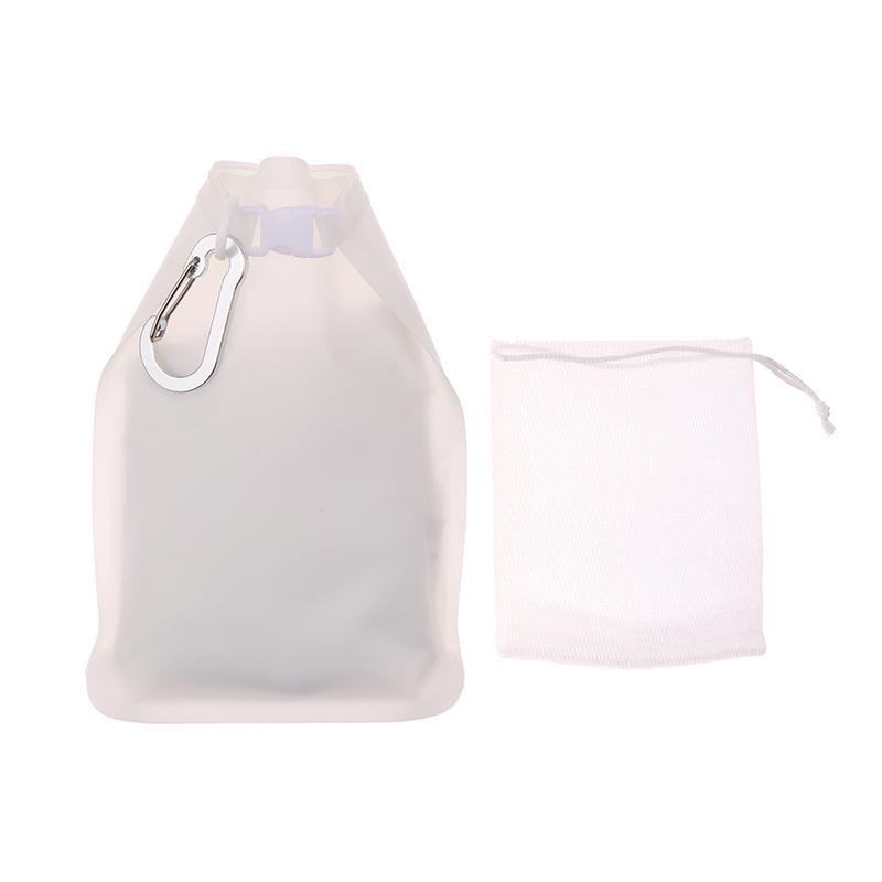 Portable Soap Box Bathroom Sealed Waterproof Tableware Soap Box Leisure Outdoor Travel Multifunctional Soap Storage Bag
