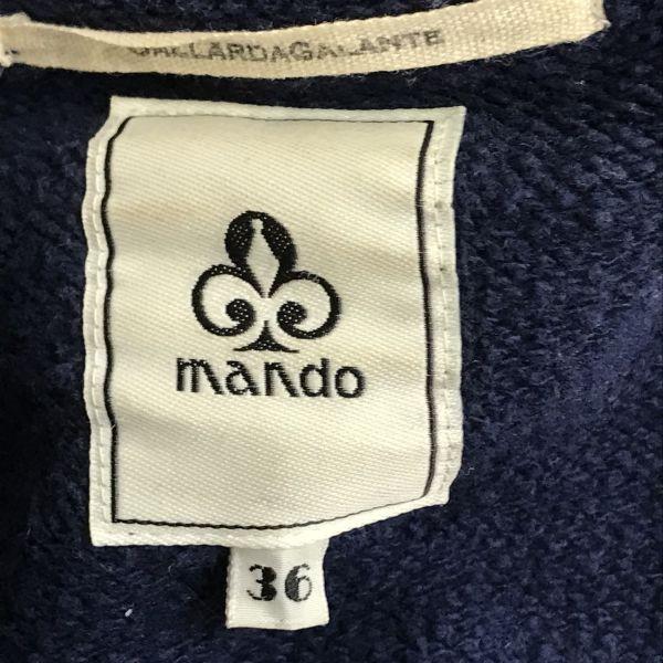 USED/Made In Japan Mando Zip-Up Sweat Hoodie 36 Men’s S Navy Blue Hoodie Jacket Jumper