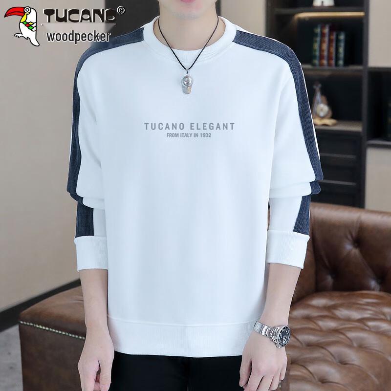 TUCANO Men's Casual Round Neck Long Sleeve Sweatshirt