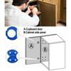 DIY Wood Furniture Punching Locator Measuring Drill Guide Locators New Hinge Hole Template