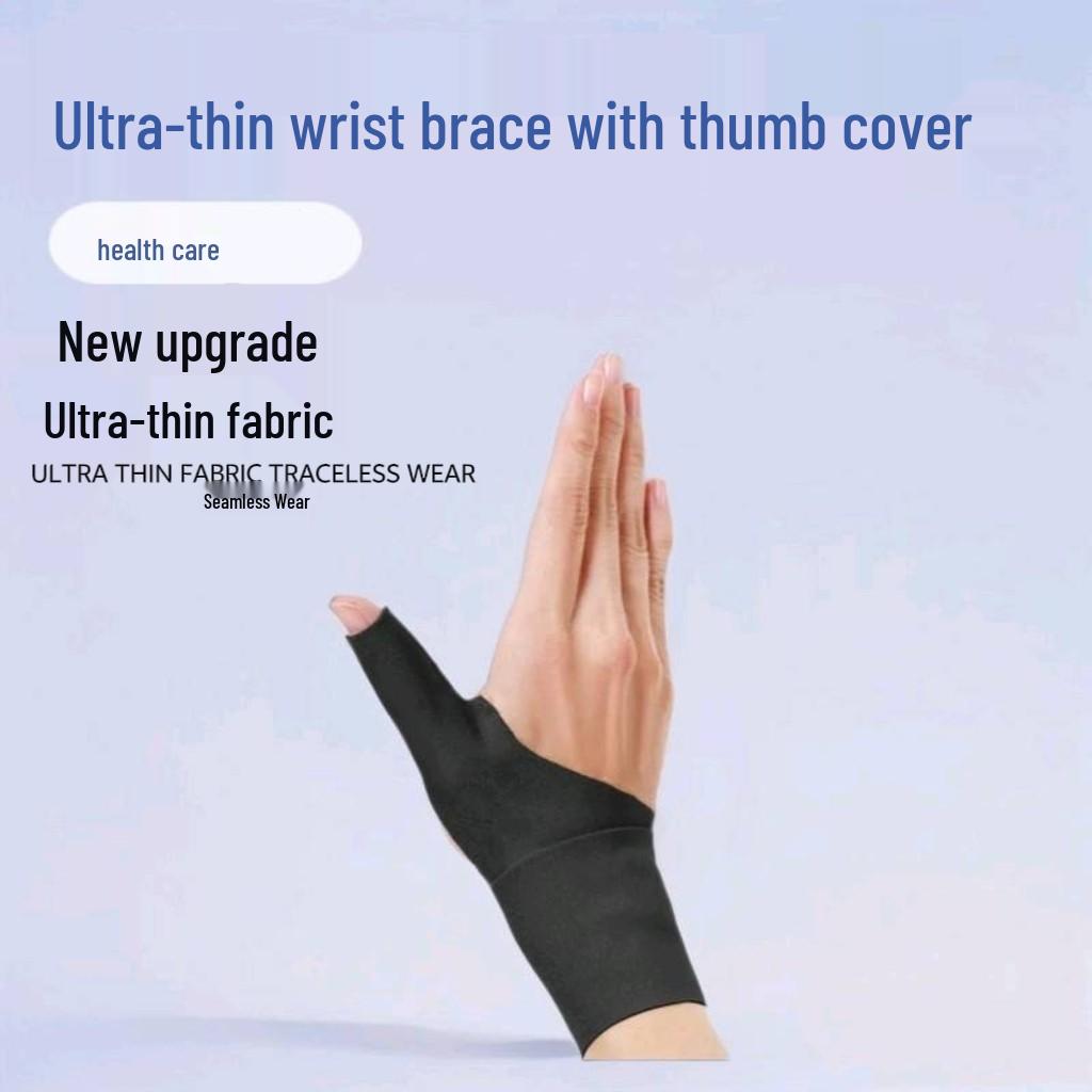 Ultra-Thin Thumb & Wrist Protector for Sprain, Carpal Tunnel, Mouse Hand, Mom's Hand, Sports Injury Prevention