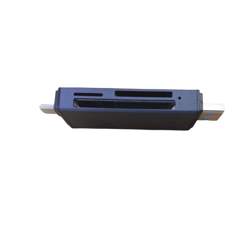 Type C CF Card Reader All In One SD External USB for Laptop & Mobile Phone Use Grey Model 721