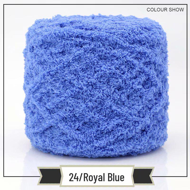 

3-прядная пряжа из кораллового флиса для полотенец - 2 мотка для вязаной вручную детской сумки, обуви, шапки, шарфа, пальто - Бесплатная доставка