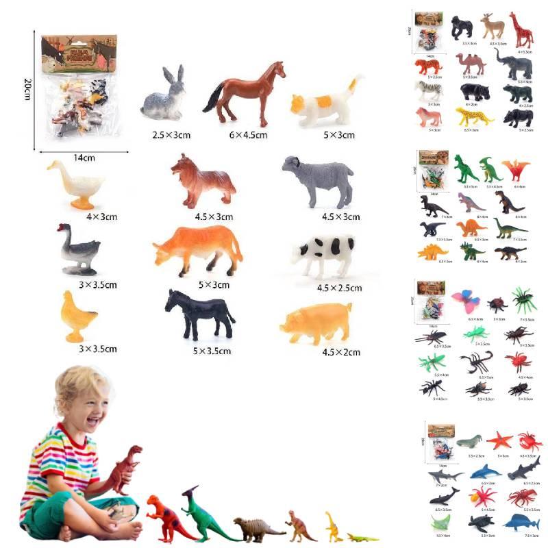 High-quality Pvc Dinosaur Toys Realistic Jurassic Creatures For Children