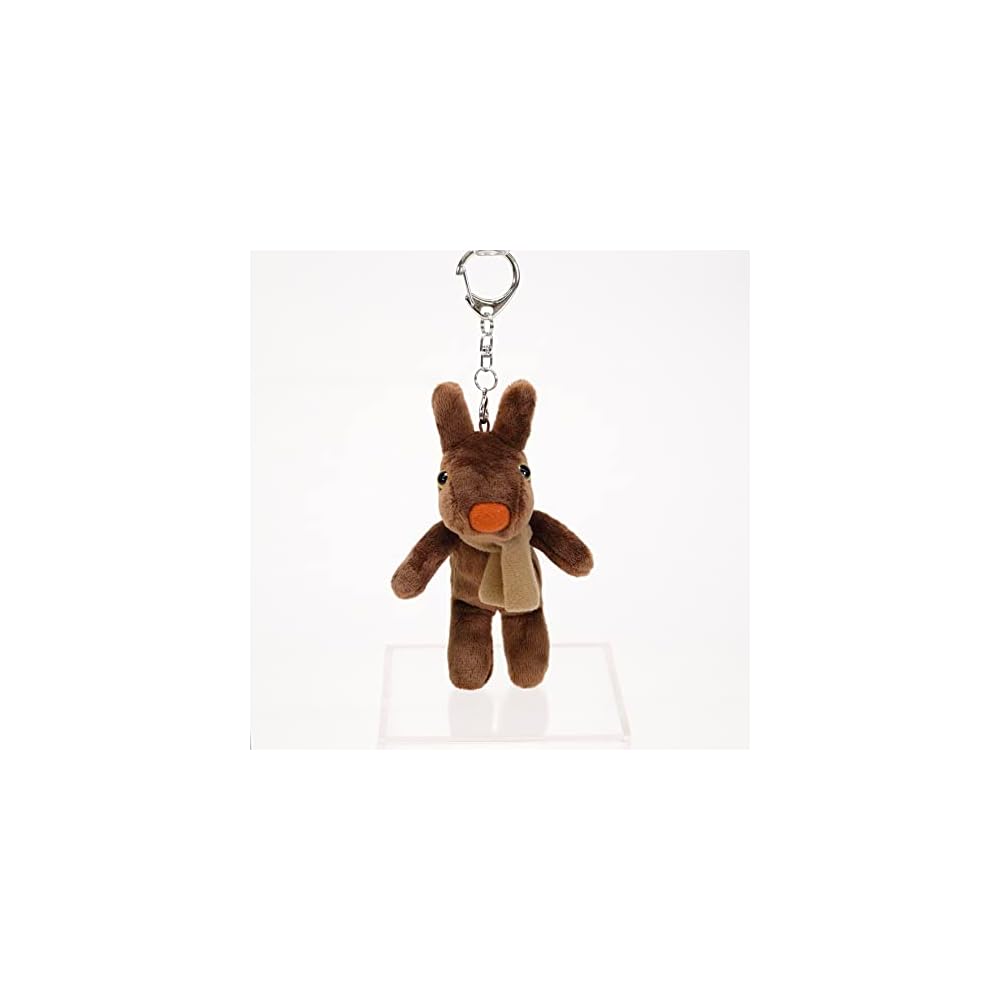 San-Ai Arrow Gaspar Chocolate Mascot Plush Toy Soft Stuffed Animal 15cm