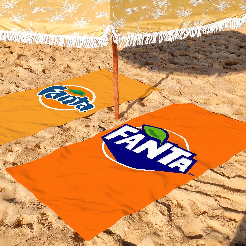 Fashion print F-Fanta Towel Drying Bath Towel Applicable To Light Swimming Camping Yoga Beach Out