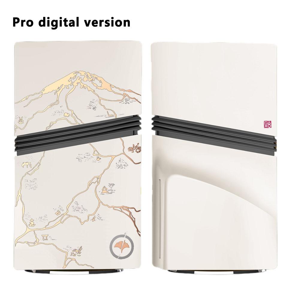 

For Playstation 5/for PS5 Slim Console Replacement Ghost Faceplate Replacement Shell for PS5 Pro Console Accessories Yotei