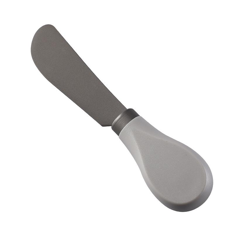 Titanium-Plated Stainless Steel Cheese Knife and Fork Set