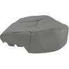 NLQR Front Passenger Side Bottom Seat Cover Pewter Gray 922 Replacement Microfiber Leather Compatible with Chevy Silverado Sierra Tahoe Suburban