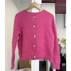 Autumn Solid Color Commuting Knitted Cardigan Jacket Casual Women’s Sweaters