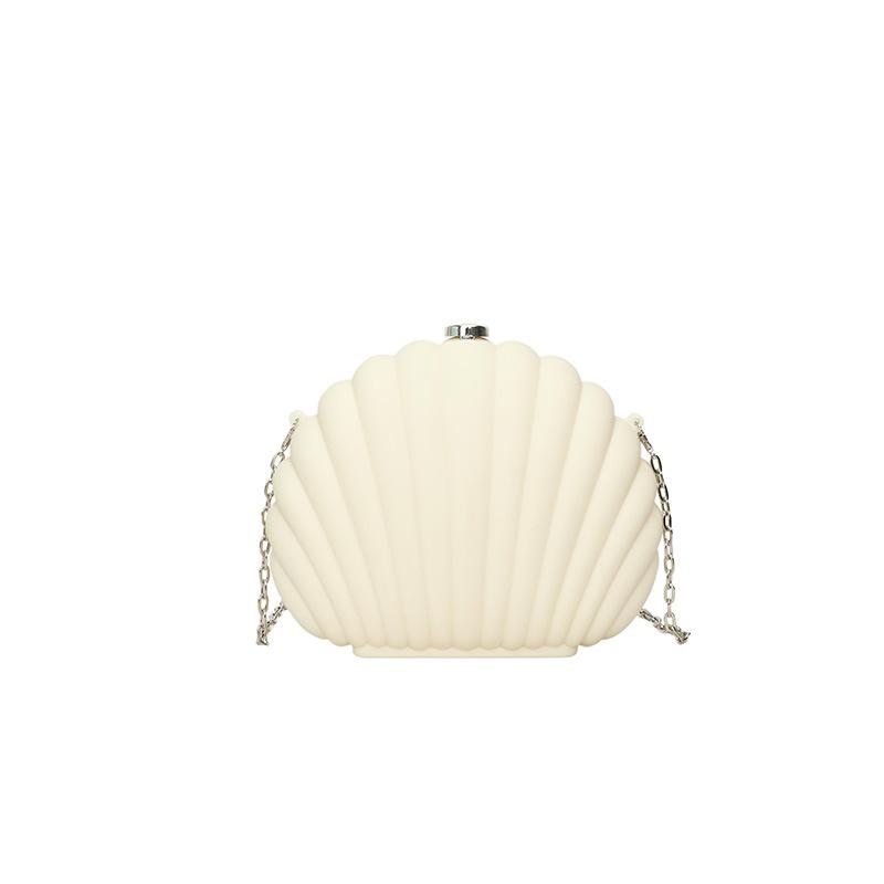 Fashion Personality Creative Acrylic Scallop Women's Dinner Bag New Exquisite and Cute One Shoulder Crossbody Bag