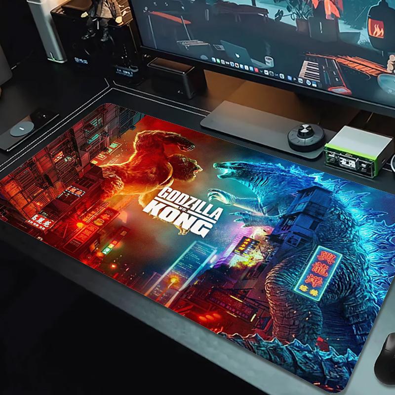 Tapis de souris Super Kong Couleur Grand Coussin de Table de Jeu Antidérapant pour Ordinateur Portable Tablette Grand Tapis de Souris Tapis XXL Mini PC Tapis de Jeu Avec bordure à verrouillage