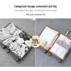 Frosted Transparent Travel Storage Bags Set