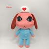 In Stock Horror Animal Hospital Blue Dog Penguin Bunny Plush Doll Cute Animal Game Peripherals Collectible Soft Toys