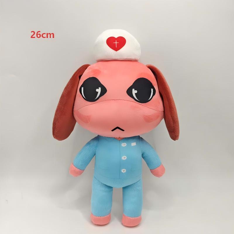 In Stock Horror Animal Hospital Blue Dog Penguin Bunny Plush Doll Cute Animal Game Peripherals Collectible Soft Toys