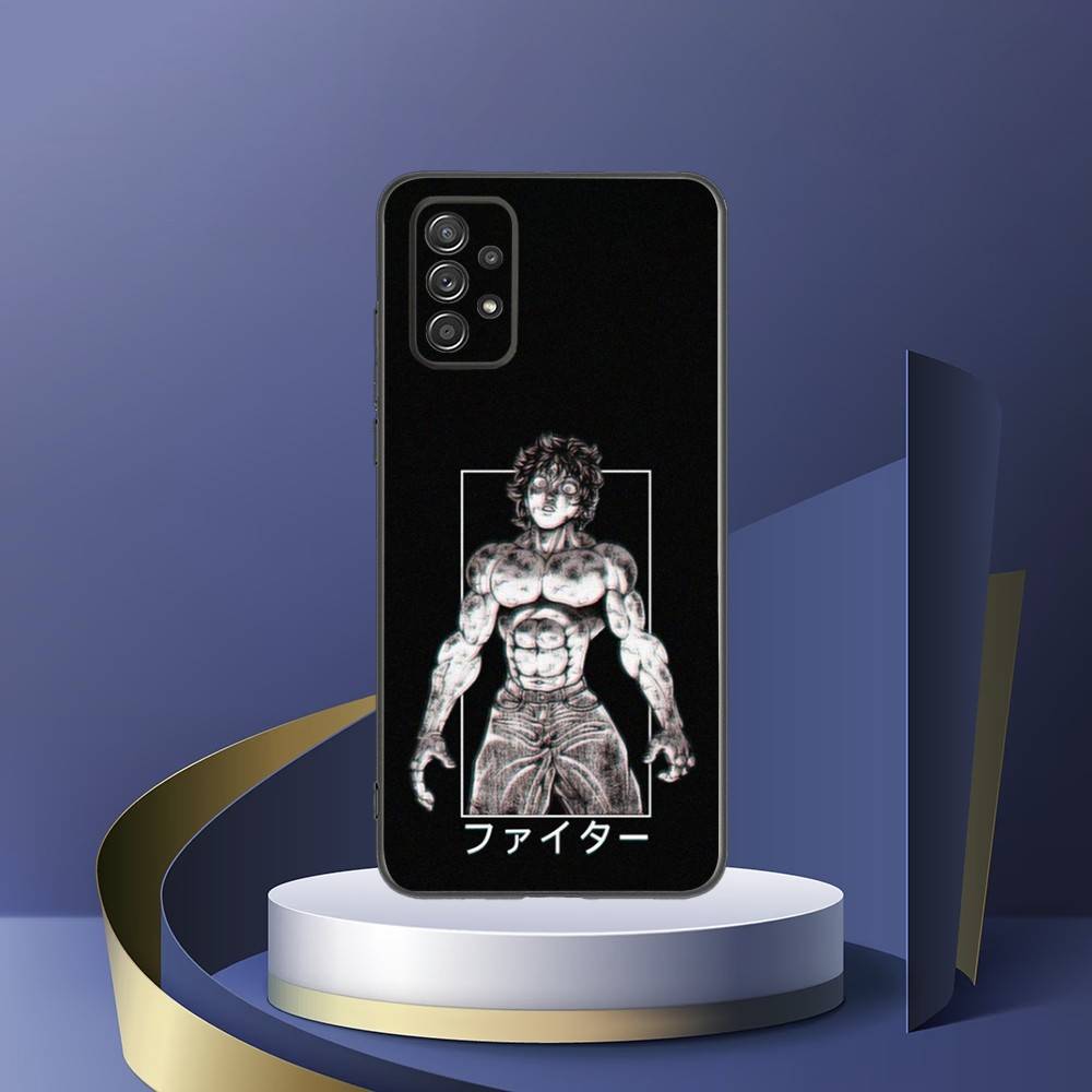Anime Baki Phone Case For Samsung Galaxy S25,S24,S21,S22,S23,S30,Ultra,S20,Plus,Fe,Lite,Note,10,9,5G Black Cover
