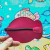 Cute Portable Pull Out PU Leather Key Case Pull Type Pocket Key Holder Keys Leather Keychain Cartoon Taiyaki Key Protective Case