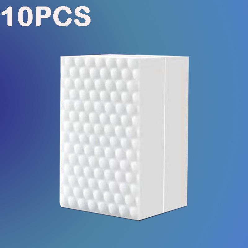 

10/20/30 шт. Губка для чистки кухни, двойная сжатая, высокой плотности, волшебная губка-ластик, меламиновая губка для чистки ванной комнаты 10X6X2 см