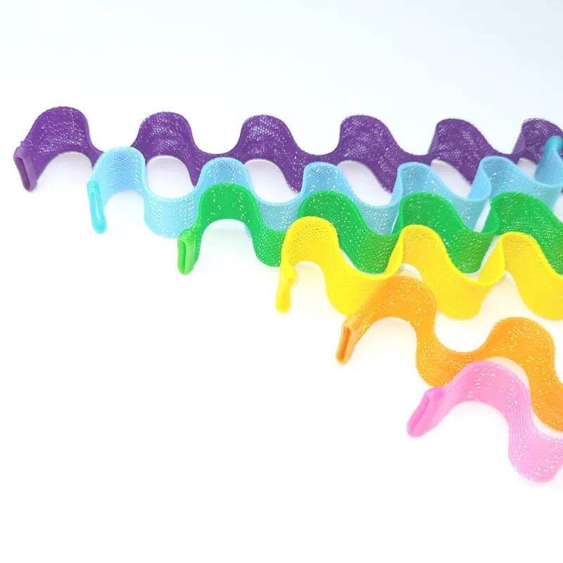 Heatless Hair Curls No Heat Silk Ribbon Hair Roller Curls Headband Soft Sleeping Lazy Hair Curlers Foam Rod modelador de cachos