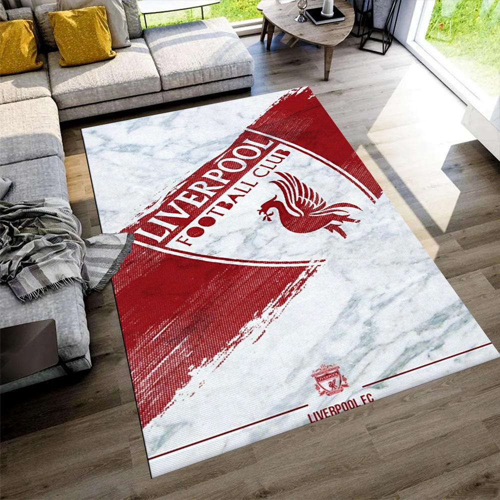 Liverpool Floor Mat Suitable for Dining Room Kitchen Decorate Room Bedrooms Anti-slip Rug Decorate Offices Perfect Birthday Christmas Gift Idea
