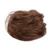 Hair Bun Wig Elastic Band Scrunchie Natural Fluffy Hair Extension Hairstyle Traceless Meatball Hair Maker Straight Hair Band Hair Accessories