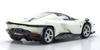Kyosho BURAGO Scale Ferrari Daytona SP3 White Finished Model 1/43 18-36914W