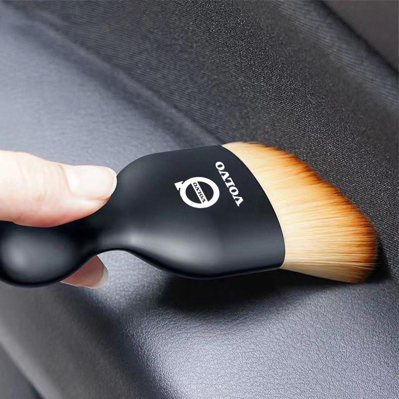 Car Cleaning Brush Center Console Clean Tool Wash Microfiber Drying Towel For Volvo Xc60 Xc90 V40 V60 S60 V50 V90 S80 XC40 C30