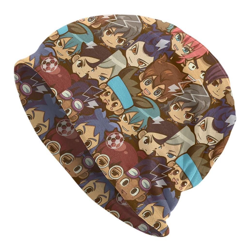 Hector Helio Rococo Skullies Beanies Hats Inazumas Elevens Soccer Anime Cool Unisex Women Street Cap Warm Dualuse Bonnet Hats