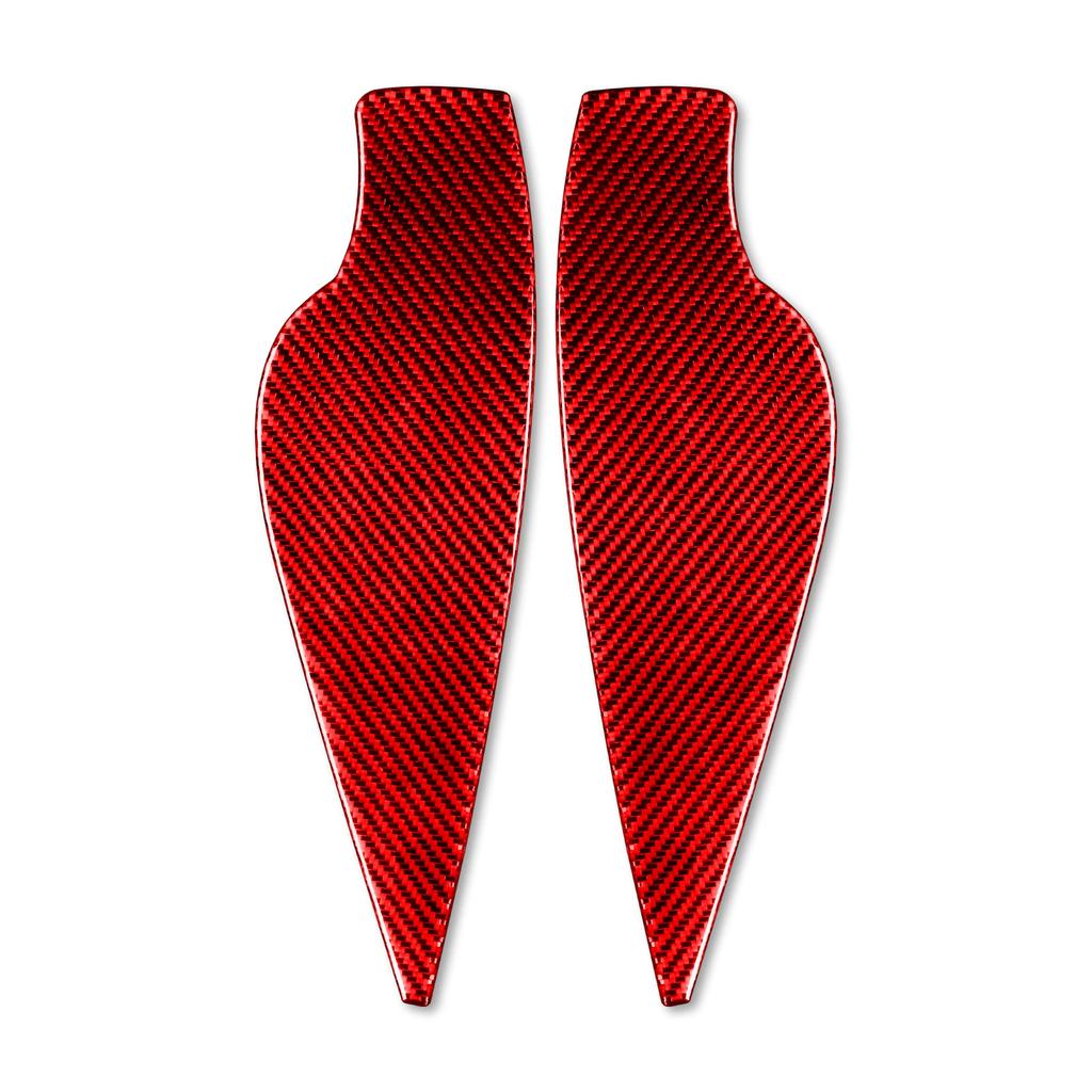 For Alfa Romeo Stelvio 2016- Carbon Fiber Dashboard Both Sides Front Slot Panel Interior Car Accessories Cover Trim Sticker