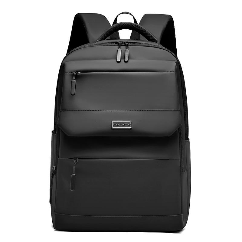 

Новая повседневная сумка для компьютера, универсальный рюкзак, мужской деловой рюкзак для путешествий чёрный