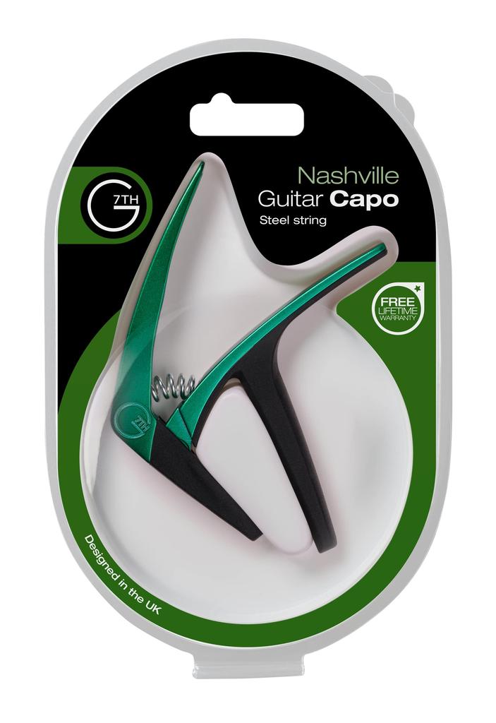 Imported G7TH NASHVILLE CAPO Fork GREEN Capo Tast NASHVILLE [Regular Product] 6-string