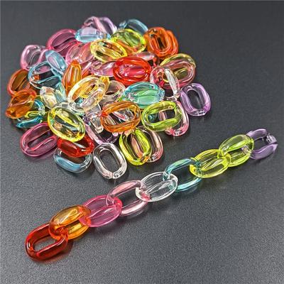 11*16mm 20szt. Cukierkowy kolor wysokiej jakości koraliki w kształcie litery O do naszyjnika DIY bransoletka biżuteria tworzenie ręcznie robionych akcesoriów