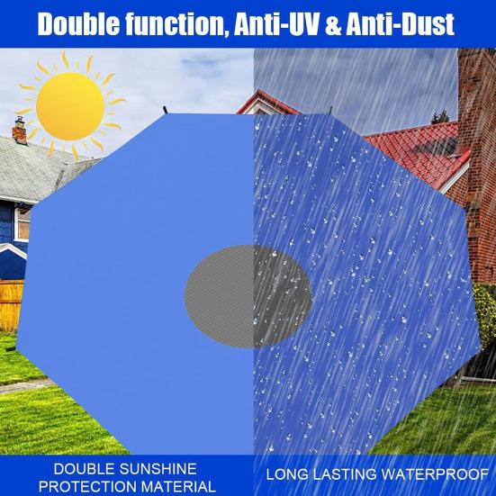 Stínidlo na trampolínu Anti-UV ochrana proti slunci Ochrana před hmyzem Vodotěsná stříška na trampolínu Skládací venkovní stínítko na trampolínu