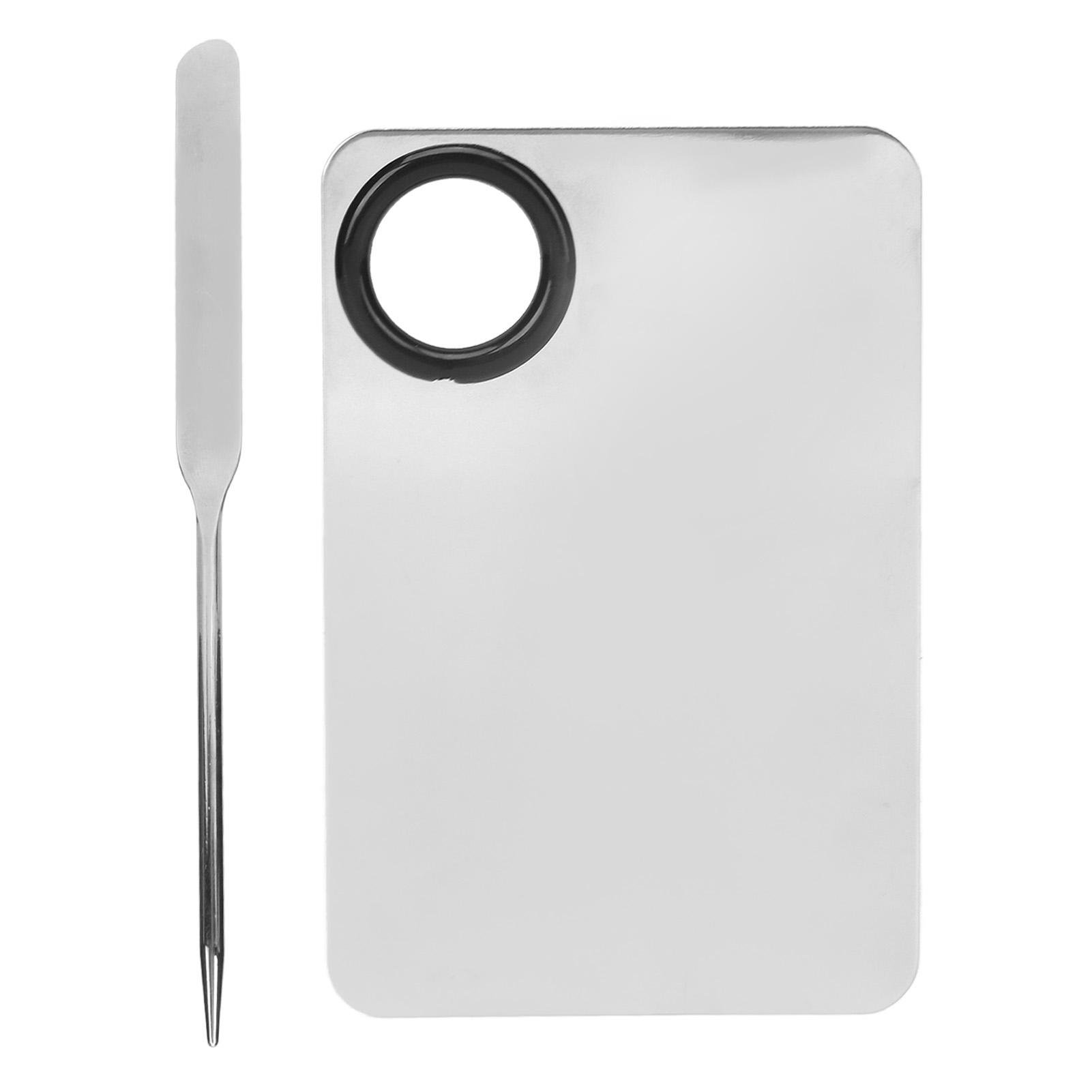 

Набор косметических шпателей-палеток из нержавеющей стали 304, палетка для смешивания косметической основы с ПУ