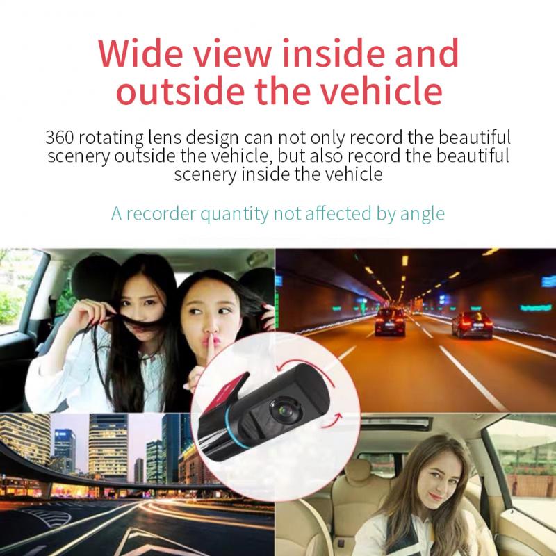 Mini Car Recorder Vedio 1080P WIFI DVR ADAS Dash Camera Car DVR Camera Recorder DashCam For Android Car Radio
