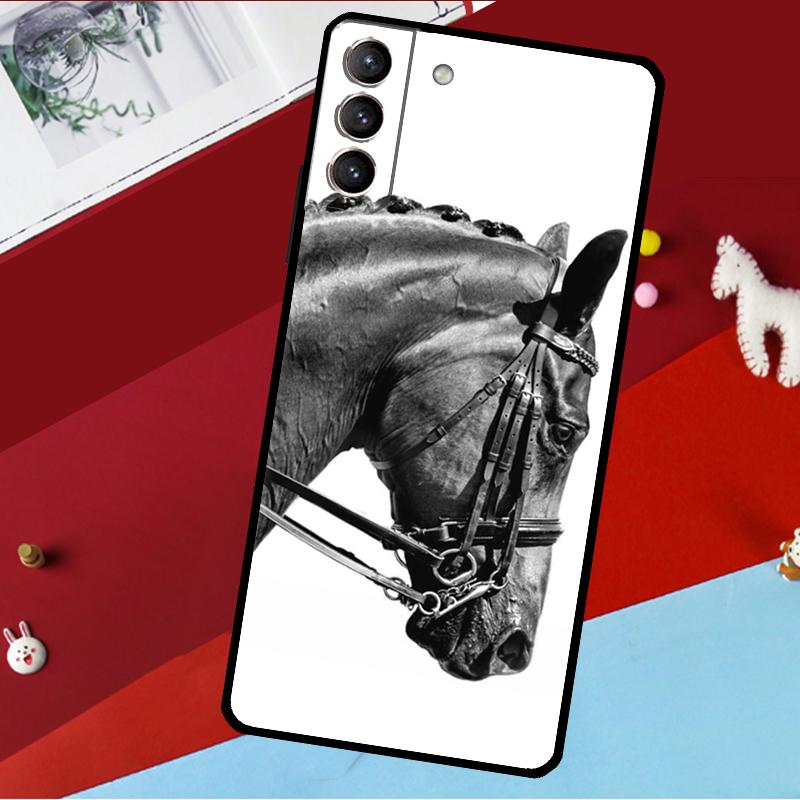 Custodia Disegno Cavallo Per Samsung Galaxy S26 S25 S23 S22 S20 S24 Ultra S9 S10 Plus S21 FE S25 FE Custodia Telefono